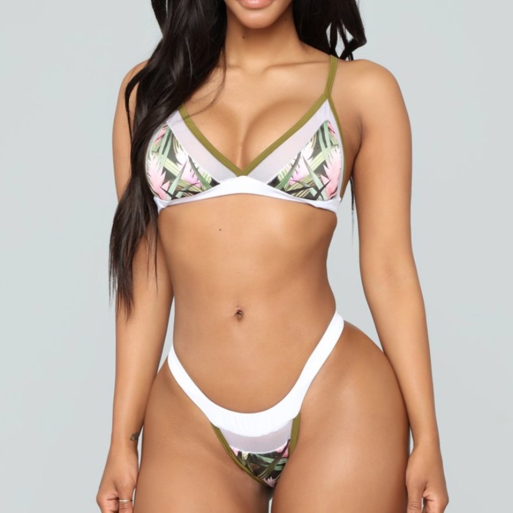 Fashion Nova 3 piece bikini set